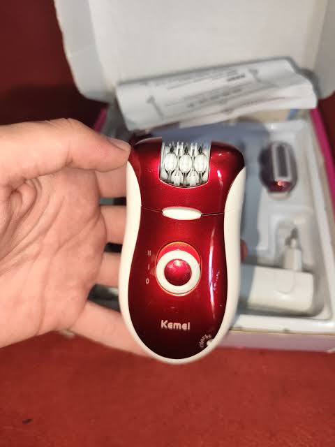 Kemei KM-3068 3-in-1 Rechargeable Epilator & Hair Removal System for Women