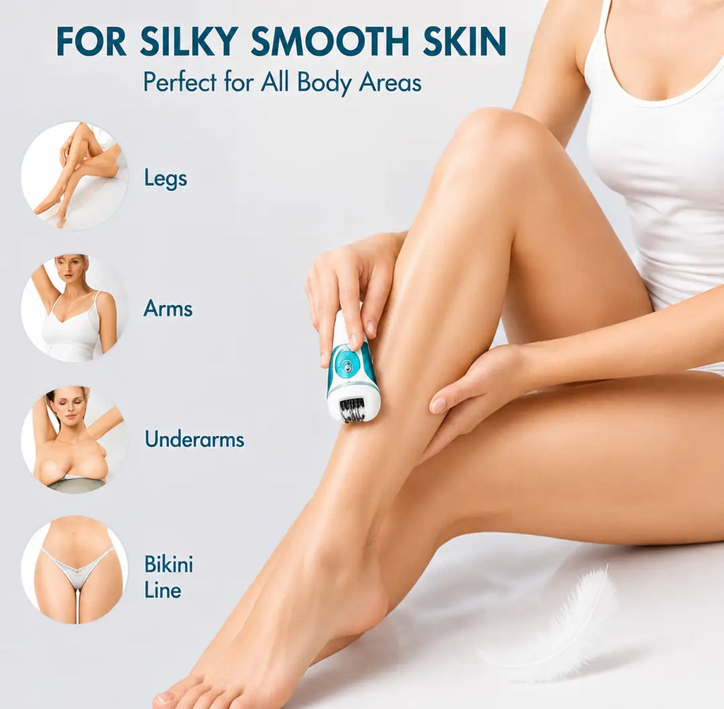 4-in-1 Rechargeable Hair Epilator & Grooming Kit