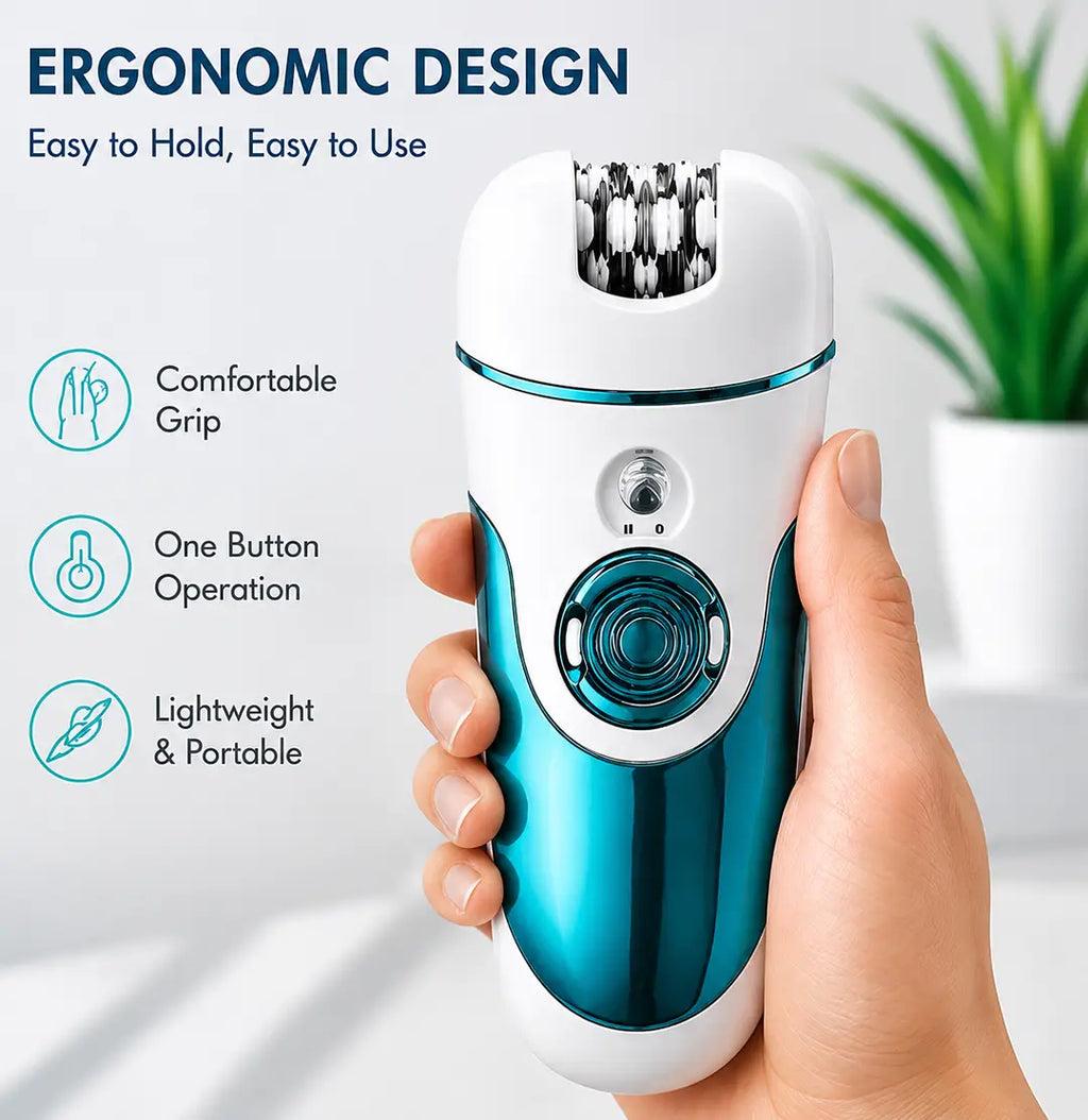 4-in-1 Rechargeable Hair Epilator & Grooming Kit